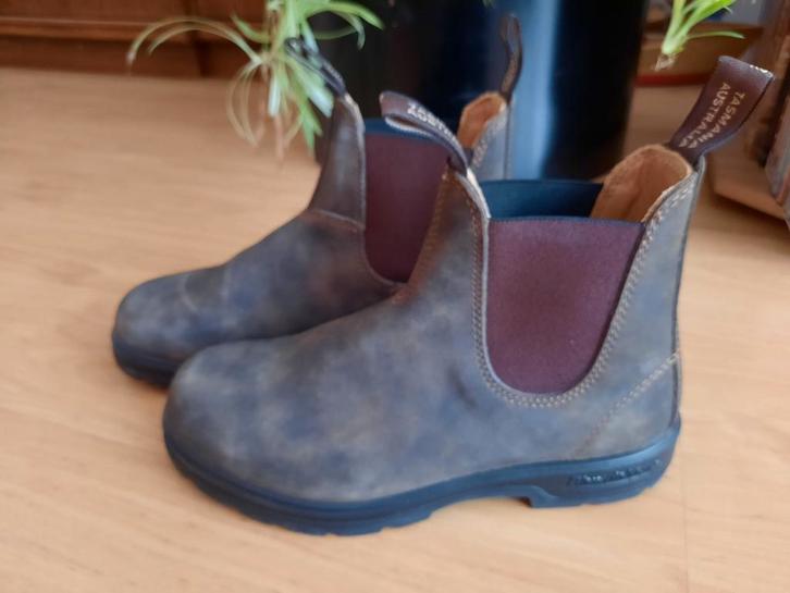 Blundstone chelsea boots maat UK5,5 Rustic brown zgan, Kleding | Dames, Schoenen, Zo goed als nieuw, Bruin, Ophalen of Verzenden
