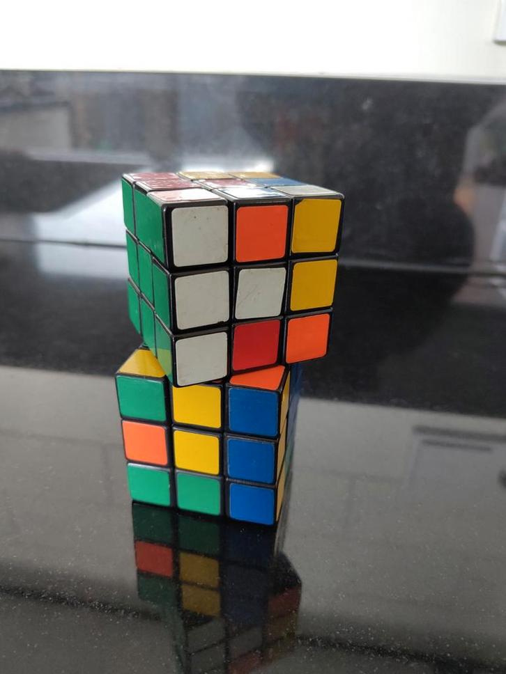 Rubiks Kubus Set, Hobby en Vrije tijd, Denksport en Puzzels, Gebruikt, Ophalen of Verzenden