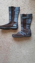 HUSH PUPPIES KUITLAARZEN LEER MET SUEDE BRUIN MAAT 38, Kleding | Dames, Schoenen, Bruin, Lage of Enkellaarzen, Nieuw, Ophalen of Verzenden