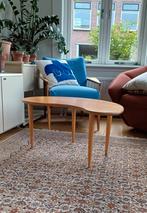 Vintage Deens retro nier vormig salon tafeltje, 50 tot 100 cm, Minder dan 50 cm, Ophalen of Verzenden, Zo goed als nieuw