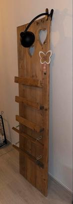 Wandkast van steigerhout inclusief lamp, Huis en Inrichting, Kasten | Wandmeubels, Ophalen, 200 cm of meer, Minder dan 150 cm