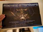 Masters of hardcore poster 90's, Ophalen of Verzenden, Zo goed als nieuw, A1 t/m A3, Film en Tv