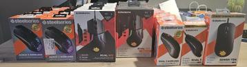 Partij SteelSeries muizen – Alleen als geheel! beschikbaar voor biedingen