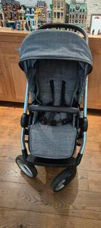 Mutsy evo Farmer Grey+ complete set autostoelen+ base, Ophalen, Zo goed als nieuw, Mutsy