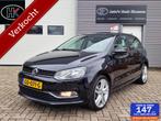 Volkswagen Polo 6c 5-deurs 1.2TSi 90pk Comfortline Navi LM17, Euro 6, 4 cilinders, Zwart, Origineel Nederlands