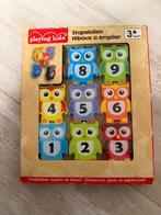 Educatief houten speelgoed 'Stapeluilen', Ophalen of Verzenden, Zo goed als nieuw, Puzzelen