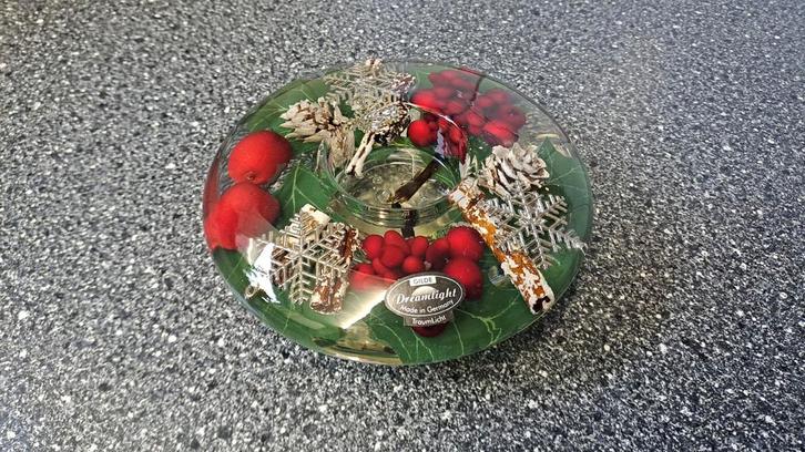 Decoratieve vintage Duits gilde Dreamlight theelichthouder, Huis en Inrichting, Woonaccessoires | Kandelaars en Kaarsen, Zo goed als nieuw