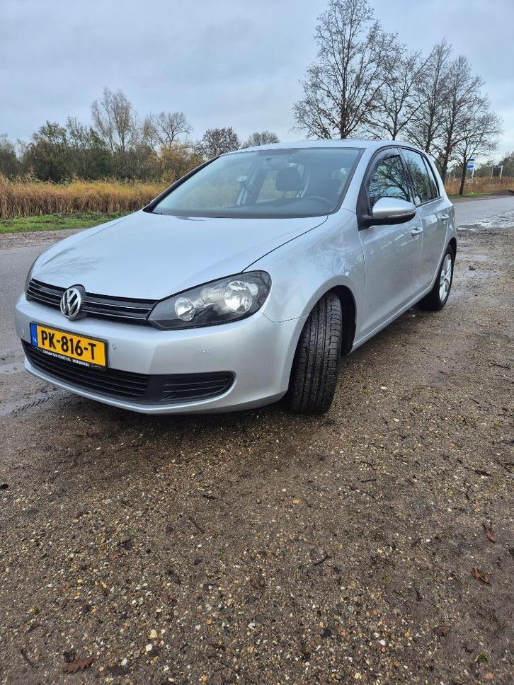 Volkswagen Golf 1.4 16V 5D 2009 Grijs compleet onderhouden, Auto's, Volkswagen, Particulier, Golf, ABS, Achteruitrijcamera, Airconditioning