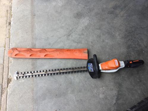 Stihl HSA 94 T 75cm heggenschaar accu., Tuin en Terras, Heggenscharen, Gebruikt, Accu, Ophalen of Verzenden