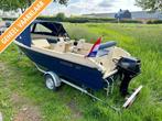 Marfish 515 met 15 pk Tohatsu en trailer |BOMVOL OPTIES!!, Gebruikt, Polyester, 3 tot 6 meter, 10 tot 30 pk