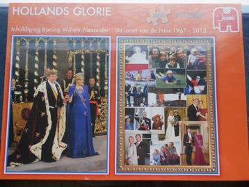 Hollands glorie puzzel Koning Willem Alexander beschikbaar voor biedingen