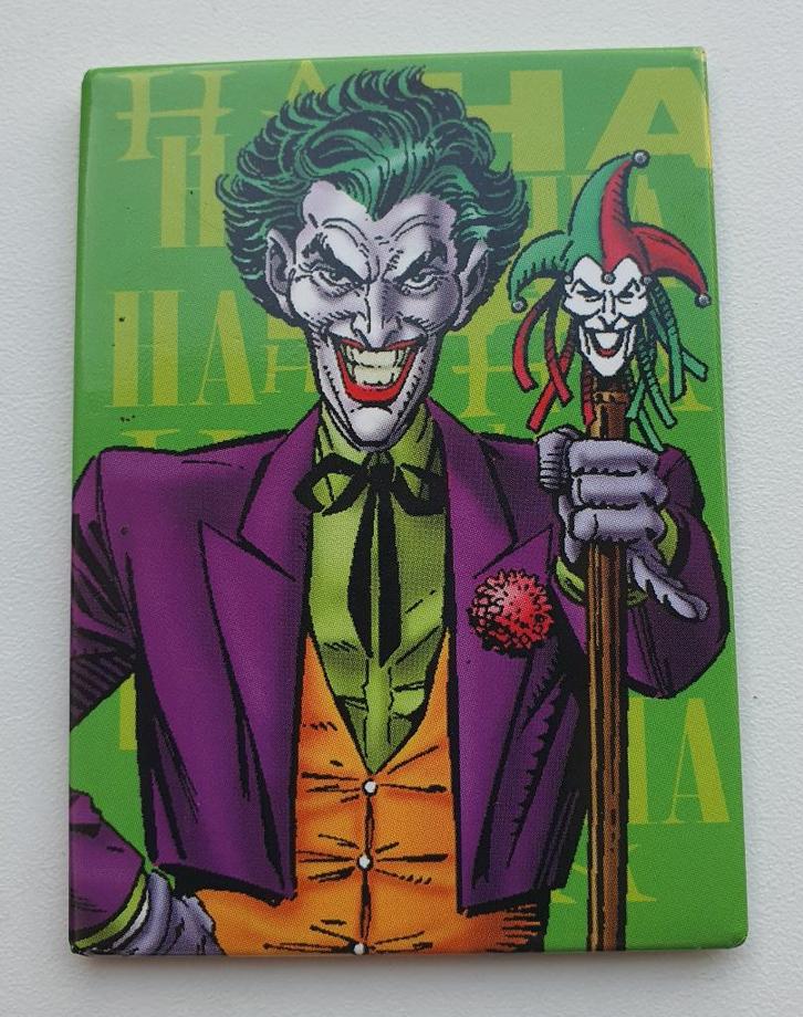 Vintage DC Joker magneet (1998) – originele retro, Verzamelen, Retro, Huis en Inrichting, Ophalen of Verzenden