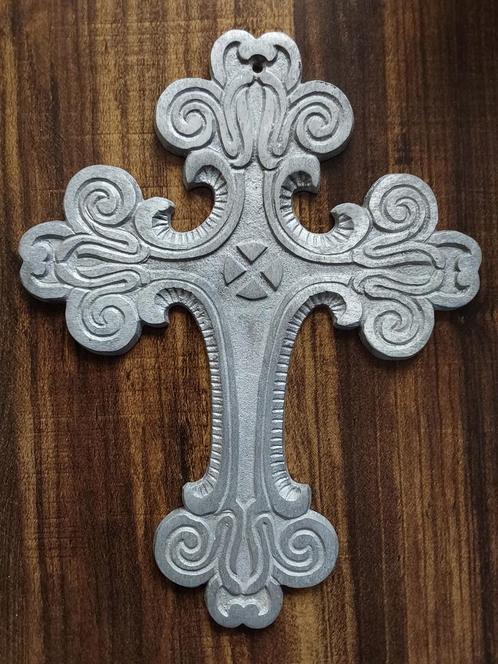 Wandkruis metaal, NIEUW, Verzamelen, Religie, Nieuw, Overige religies, Overige typen, Ophalen of Verzenden