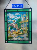 Glas in lood raampje ( raamhanger ), Ophalen of Verzenden, Gebruikt