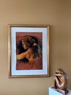 Bas van der Poll zeefdruk Disegno 49 Female Nude CHCS, Antiek en Kunst, Ophalen
