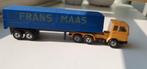 Frans Maas mercedes truck met oplegger 1 : 87, Ophalen of Verzenden, Gebruikt, Bus of Vrachtwagen, Efsi