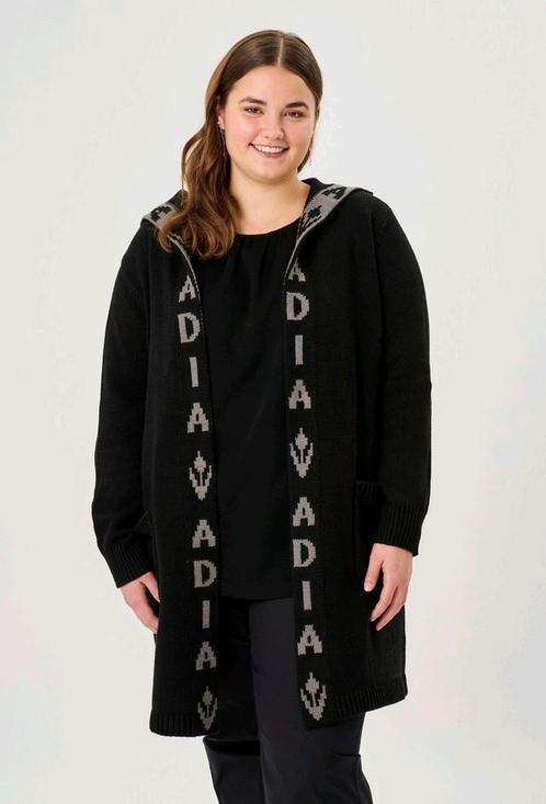 Zwart vest Adia met capuchon 
Maat 42/44 S, Kleding | Dames, Truien en Vesten, Nieuw, Maat 42/44 (L), Zwart, Ophalen of Verzenden