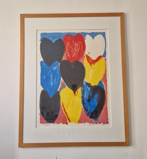 Zeefdruk Jan Cremer Tulpen 3, Antiek en Kunst, Kunst | Litho's en Zeefdrukken, Ophalen of Verzenden