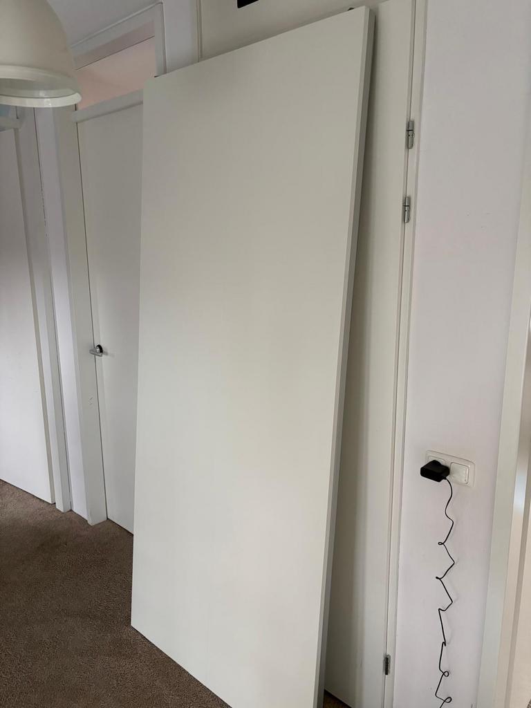 Hasvik (IKEA) schuifdeuren, Doe-het-zelf en Verbouw, Deuren en Horren, Ophalen of Verzenden, Gebruikt, Binnendeur, 200 tot 215 cm