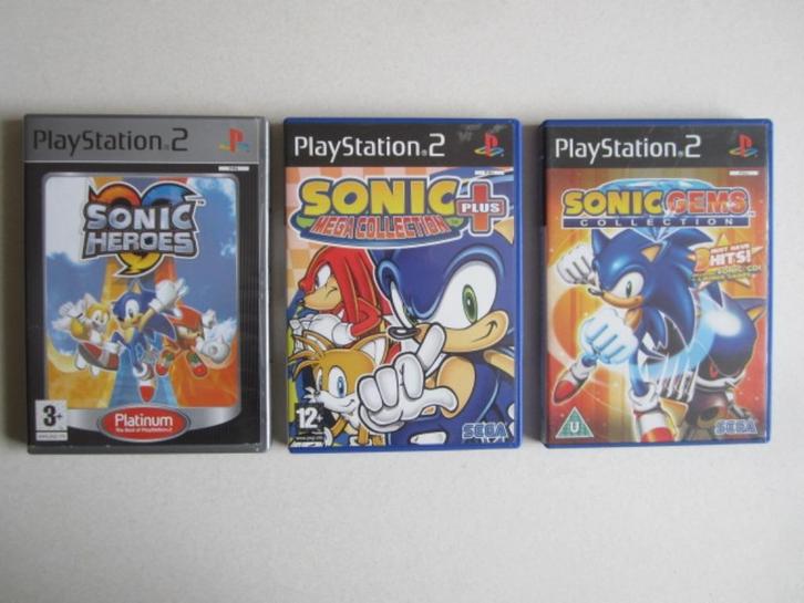 Sonic The Hedgehog PS2 Playstation 2, Spelcomputers en Games, Games | Sony PlayStation 2, Zo goed als nieuw, Platform, 1 speler