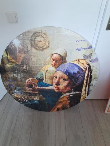 100 cm : Ronde Afbeelding  beschikbaar voor biedingen
