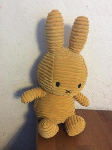 Nijntje knuffel bruin ribstof 25 cm beschikbaar voor biedingen