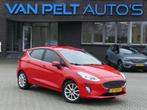 Ford Fiesta 1.0 EcoBoost 100PK Titanium / Trekhaak / Carplay, Auto's, Voorwielaandrijving, Stof, Gebruikt, 580 kg