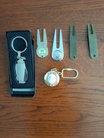 Golf Divot Tool 4x en sleutelhangers 2x, Ophalen of Verzenden, Gebruikt