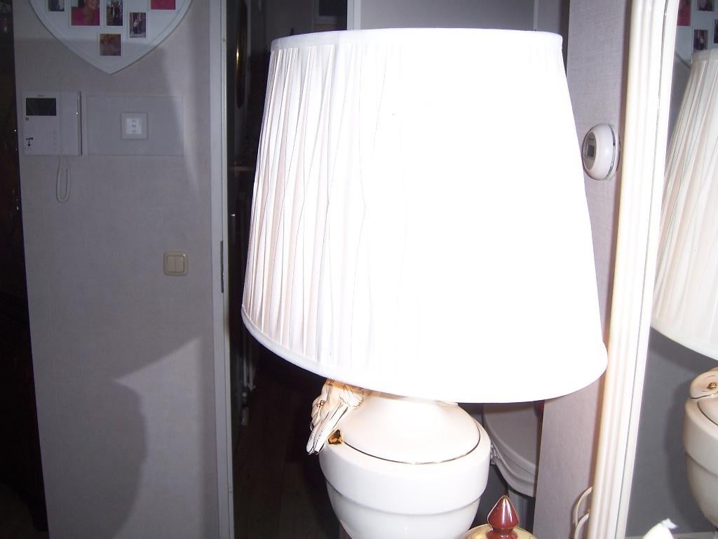 mooie witte stoffen ovale lampekap merk collectione, Huis en Inrichting, Lampen | Lampenkappen, Ophalen, 25 tot 50 cm, Nieuw, Ovaal