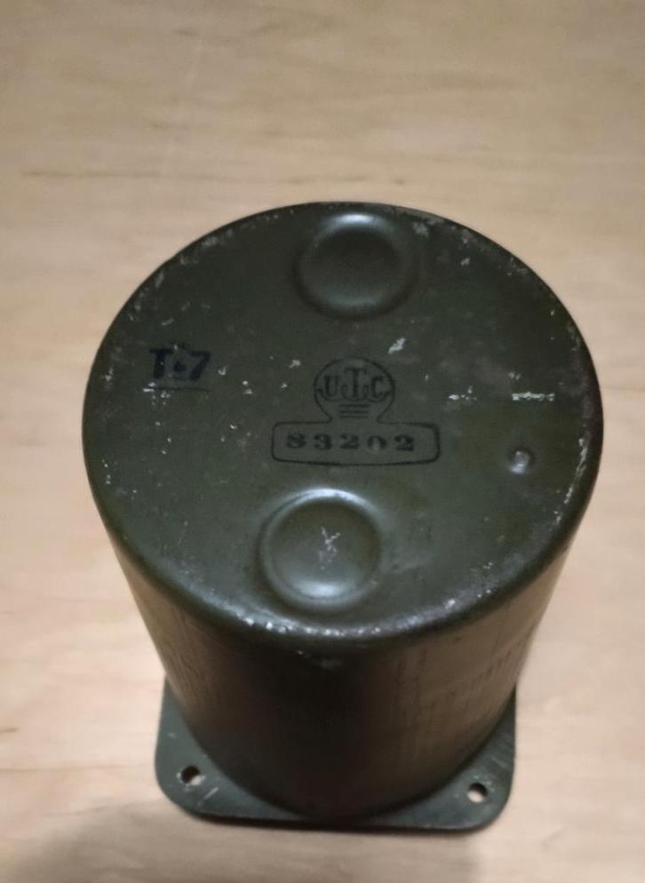 Engelse ex-leger transformator trafo, Hobby en Vrije tijd, Elektronica-componenten, Gebruikt, Ophalen of Verzenden