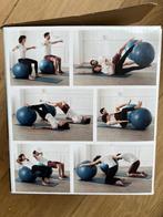Gym Ball Domios blauw in originele doos, Ophalen, Nieuw, Benen, Fitnessbal
