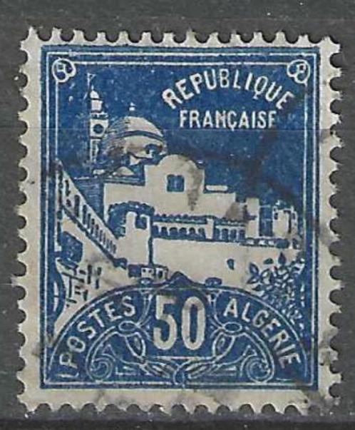 Algerije 1926 - Yvert 47 - Moskee Djamaa al-Djedid (ST), Postzegels en Munten, Postzegels | Afrika, Gestempeld, Overige landen