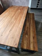 Eettafel met bank, Huis en Inrichting, Tafels | Eettafels, Ophalen, Gebruikt, 200 cm of meer, 50 tot 100 cm