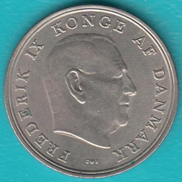 Denemarken 5 Kroner Frederik IX 1968 in munthouder  beschikbaar voor biedingen