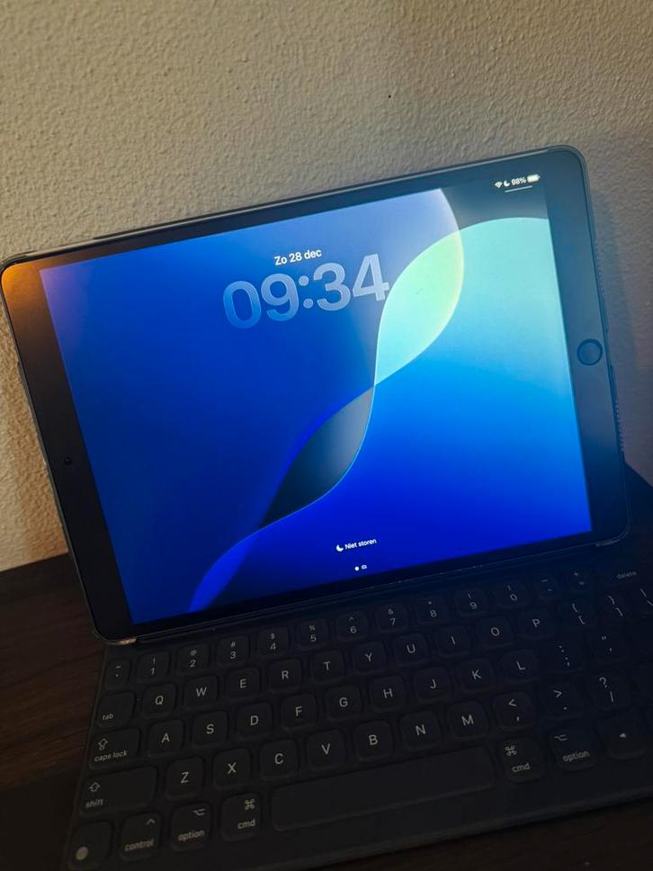 iPad Air 3 + Apple Toetsenbord, Pen & Paperlike, Computers en Software, Apple iPads, Gebruikt, Apple iPad Air, Wi-Fi, 10 inch