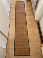 Vloerkleed / loper Tapijt rechthoekig 45x247 cm bamboe bruin, Huis en Inrichting, Stoffering | Tapijten en Kleden, Gebruikt, Bruin