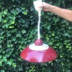 Space age hanglamp rood, Huis en Inrichting, Lampen | Hanglampen, Gebruikt, Ophalen of Verzenden, Metaal, Space age