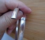 zilveren vintage slavenarmband [911], Sieraden, Tassen en Uiterlijk, Verzenden, Gebruikt, Zilver, Zilver