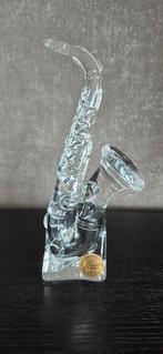 Cristal d'Arques kristallen saxofoon, Ophalen of Verzenden, Zo goed als nieuw, Kristal