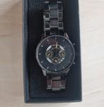 Horloge Geneva zwart, Overige merken, Staal, Staal, Polshorloge
