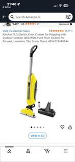 Kärcher FC Vloerreiniger met snoer, Witgoed en Apparatuur, Stofzuigers, Ophalen, Gebruikt, Waterstofzuiger, Minder dan 1200 watt