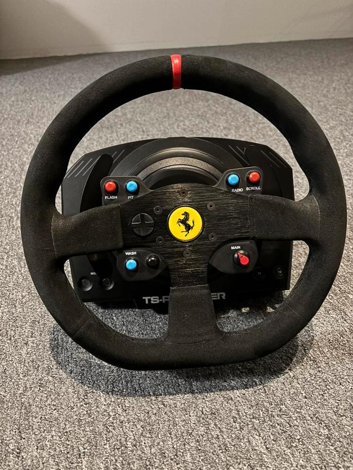 Thrustmaster TS-PC Racer - open wheel en Ferrari stuur!, Computers en Software, Joysticks, Zo goed als nieuw, Ophalen