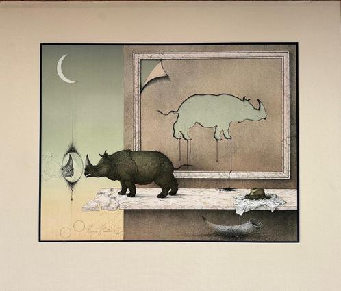Hans Kanters litho, Antiek en Kunst, Kunst | Litho's en Zeefdrukken, Ophalen