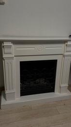 witte schouw met haard, Huis en Inrichting, Haarden, Ophalen, Gebruikt, Inbouwhaard, Overige soorten