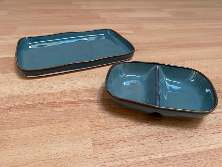 Borrelhapjes schaaltjes set, Huis en Inrichting, Keuken | Servies, Zo goed als nieuw, Schaal of Schalen, Effen, Keramiek, Ophalen of Verzenden