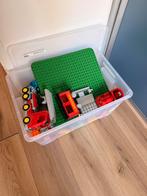 Grote duplo box met trein en treinbaan!, Ophalen, Zo goed als nieuw