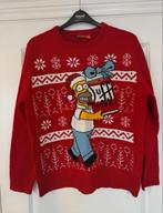 Simpsons Kersttrui - Maat XL, Kleding | Heren, Badmode en Zwemkleding, Verzenden, Maat 56/58 (XL), Rood