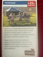 Farmkamps Boerderij Vakantie Voordeelbon, Drie personen of meer, 3 overnachtingen of meer