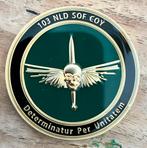 Coin 152 uit overzicht KCT commando, Verzamelen, Ophalen of Verzenden, Landmacht, Nederland, Embleem of Badge