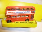 Corgi 469 Mettoy 1983 Route Master Bus to Britain ca. 1:50, Ophalen of Verzenden, Nieuw, Bus of Vrachtwagen, Corgi